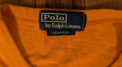 Polo Ralph Lauren Men’s Orange Seagull and Waves T-Shirt Large