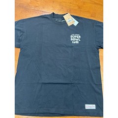 New Mitchell & Ness Usher Super Bowl LVIII TShirt Mens Large Black Halftime Show