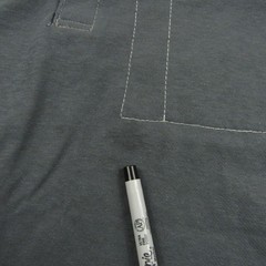 Bulwark Shirt Mens Large Gray Henley FR Fire Resistant IQ Westex Pocket Cat 2 A3