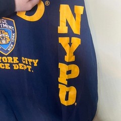 NYPD New York City Police Department Long Sleeve Graphic T-Shirt