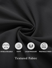 COOFANDY Mens Black Casual Tank Top Summer Beach Sleeveless Shirts Vacation T…