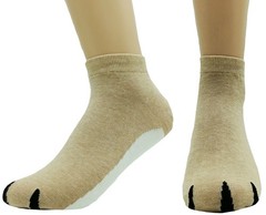 Women’s Cute Kitty Cat Paws Socks with Paw Prints on Toes Big Safari Cats