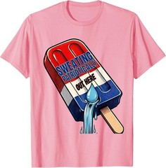 Sweating Patriotically Funny Fourth of July Unisex T-Shirt