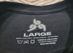 JUICE WRLD 999 T-shirt Mens LARGE Goodbye & Good Riddance Black Graphic Tee