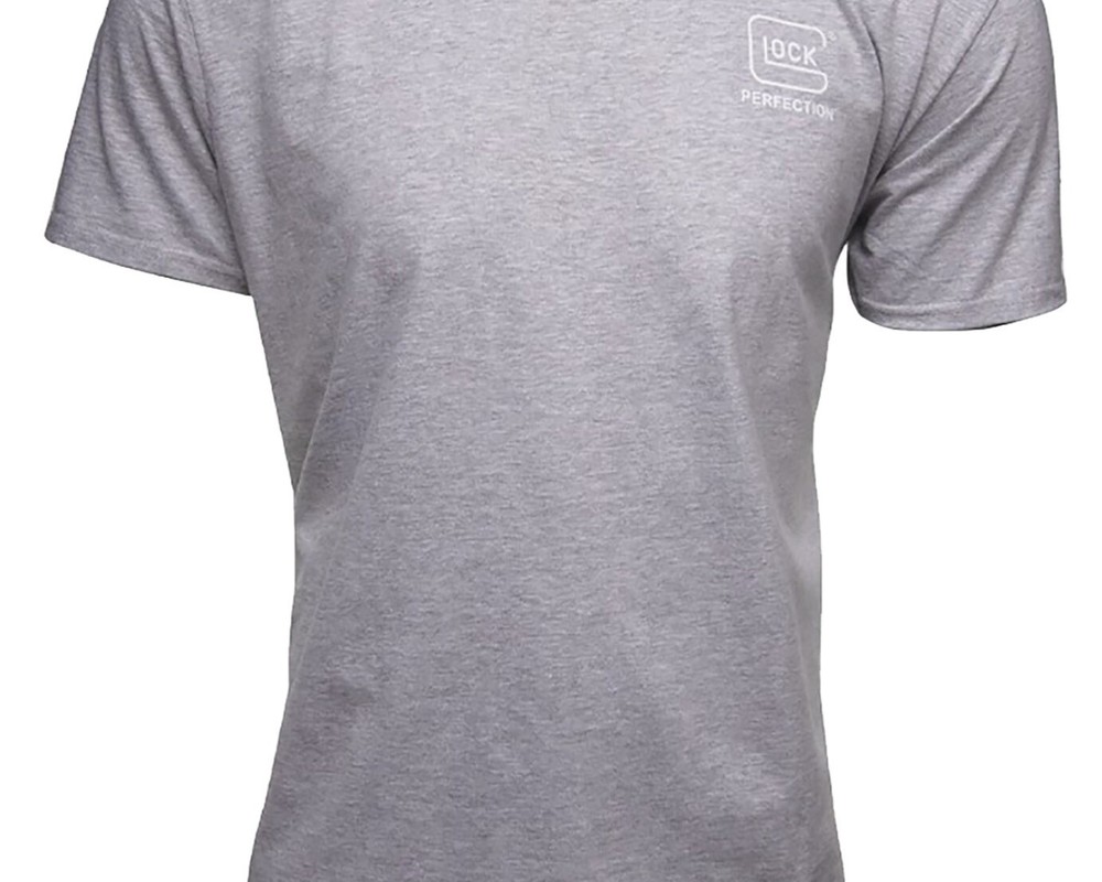 NWT GLOCK Pursuit Perfection Short Sleeve T-Shirt 2XL XXL AA75121 Gray