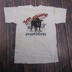San Miguelada Shirt Mens Medium White San Miguel De Allende Mexico Bull Beer Tee