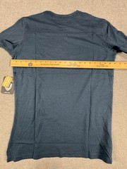 Kuhl Shirt Men Medium Cotton Blue Hiking Trek Mountain New