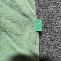 Vissla Mens Small Green Organic Cotton Graphic Pocket T-Shirt Vintage Wash