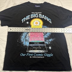 Online Ceramics I Was There Tee Black The Big Bang Cosmic Giggle Shirt Size XL