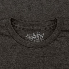 Toyota Drive Your Dreams Left Chest Front and Back Logo Mens T Shirt Charcoal