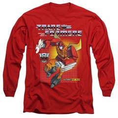 The Transformers Hot Rod T-Shirt Men’s S-5XL Officially Licensed G1 Tee Red