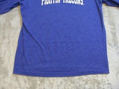 Air Force Shirt Mens Medium Blue Fighting Falcons Military Long Sleeve Retired
