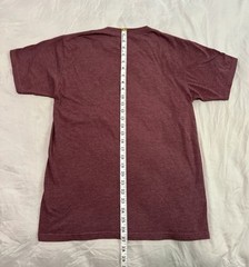 Neff Geometric Graphic Tee T-Shirt Red Burgundy Men’s Medium