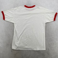 John Carpenter Anthology Movie Themes Promo T-Shirt Mens White Red Ringer Tee