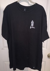 District Clothing 100% Cotton The Plug Black Graphic T-Shirt Mens XL Extra Large