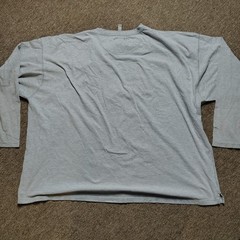 Vintage FUBU Shirt Men 5X Gray Fat Albert Graphic Long Sleeve Distressed Y2K