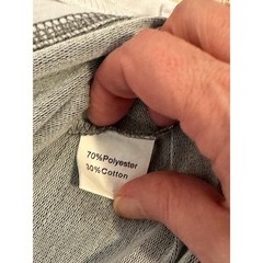 Coofandy pullover shirt long sleeve men’s medium in grey and white