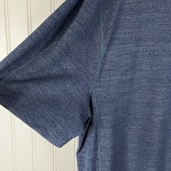 Mack Weldon Shirt Mens 2XL Blue Short Sleeve Crew Casual Lightweight Daily Wear