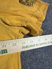 Southpole T-Shirt Mens XXL Yellow Skater Streetwear Hip Hop Script Y2K