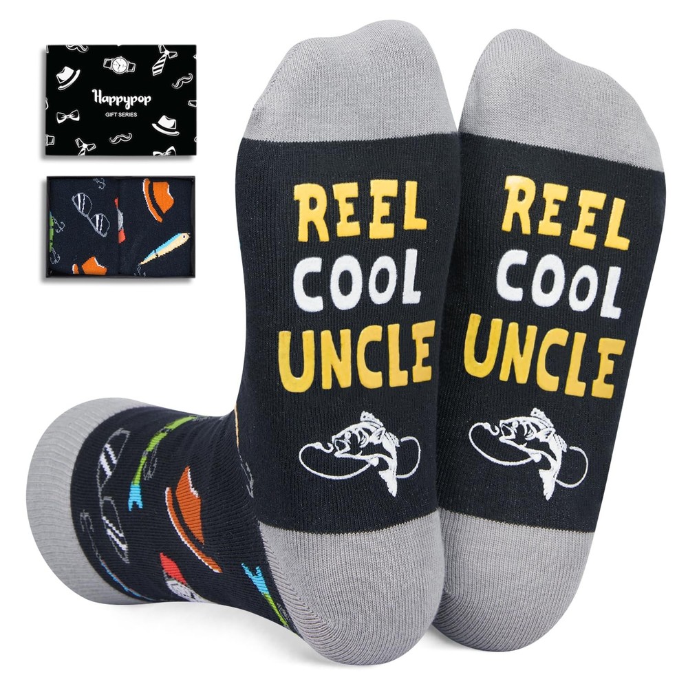 Uncle Gifts from Niece Nephew – Favorite Uncle Gifts, Funny Socks for Men