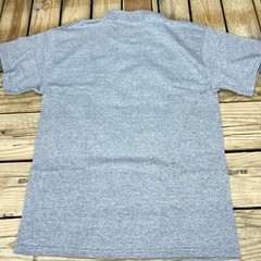 Vtg Y2K New Old Stock 2005 American Dad Flag Gray Graphic T-Shirt Men’s Sizes