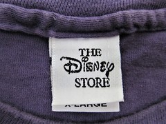 Vintage Alice In Wonderland Disney Store T-shirt X-Large XL Purple Embroidered