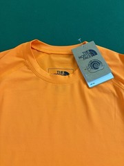 The North Face Online Ceramics Shirt Men Medium Orange LS Water Top Outdoors UPF