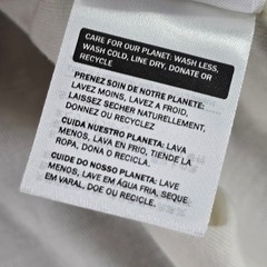 Levi Strauss & Co “501 Original Button Fly” Relaxed Fit Mens XXL White T Shirt