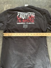 Walking Dead Long Sleeve Graphic Tshirt Men’s Small “infected” AMC