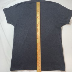 Johnny Cash Gray Graphic Print Tshirt Size M Distressed Vintage Style