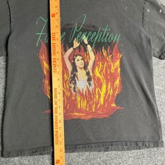 False Perception Remain In Light Graphic Tee Janes Addiction Faded Distressed M