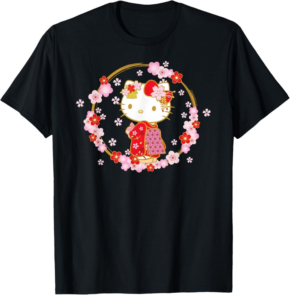 Hello Kitty Sakura Spring Gift Unisex T-Shirt