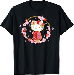 Hello Kitty Sakura Spring Gift Unisex T-Shirt