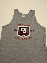 VTG Def Jam Records University Tank Top SZ Large