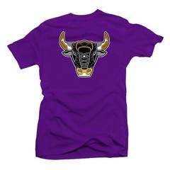 Shirt Match Jordan Retro 13 Lakers Sneaker Tees-The BULL Purple
