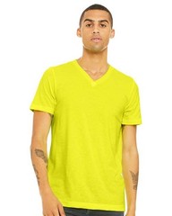 BELLA + CANVAS 3005CVC Unisex Heather CVC V-Neck Tee