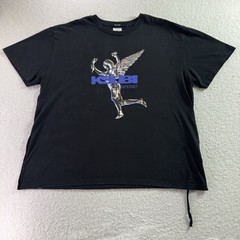 Ksubi Rolls Biggie T-Shirt Jet Black Streetwear S/S Double Sided EUC