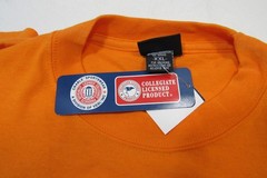 University of Tennessee Vols Men’s Shirt XXL Embroidered Orange T-Shirt UT New