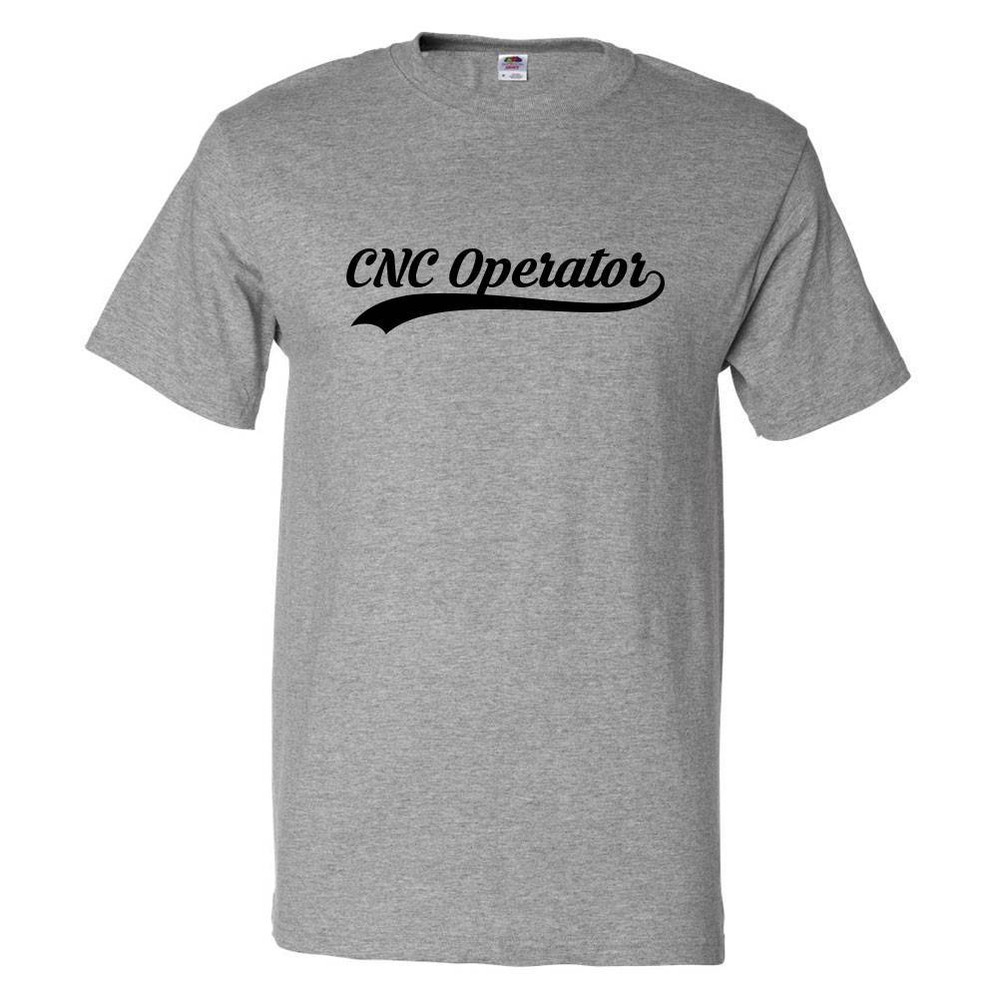 Funny CNC Operator Retro Old School T shirt Tee