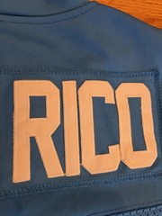 Headgear Classics Napoleon Dynamite Uncle Rico Jersey L 2004 Blue #82 Jon Gries