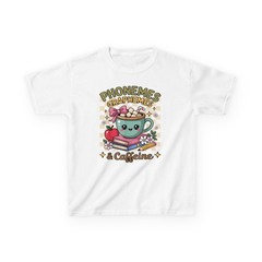 Phonemes Graphemes Caffeine Teacher Coffee T-Shirt