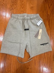 Essentials Set T-shirt and Short in Dark Oatmeal (size S)