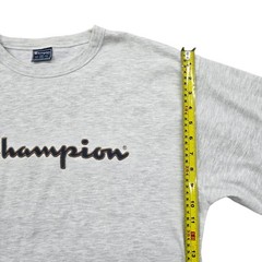 Champion Men’s XL Heather Gray Long Sleeve Crew Neck Shirt