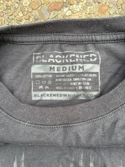 NEW Metallica BLACKENED American Whiskey L/S Promo Shirt megadeth mastodon RARE!