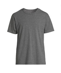 ATHLETIC WORKS Men’s Size 3XL Tri-Blend Short Sleeve Tee • Charcoal Heather