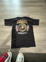Bayside United States Marine Corps Proud To Have Served Veteran T-Shirt