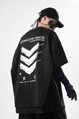 Niepce Streetwear Graphic Tee Unisex Cyberpunk JX Core Short Sleeves Shirt