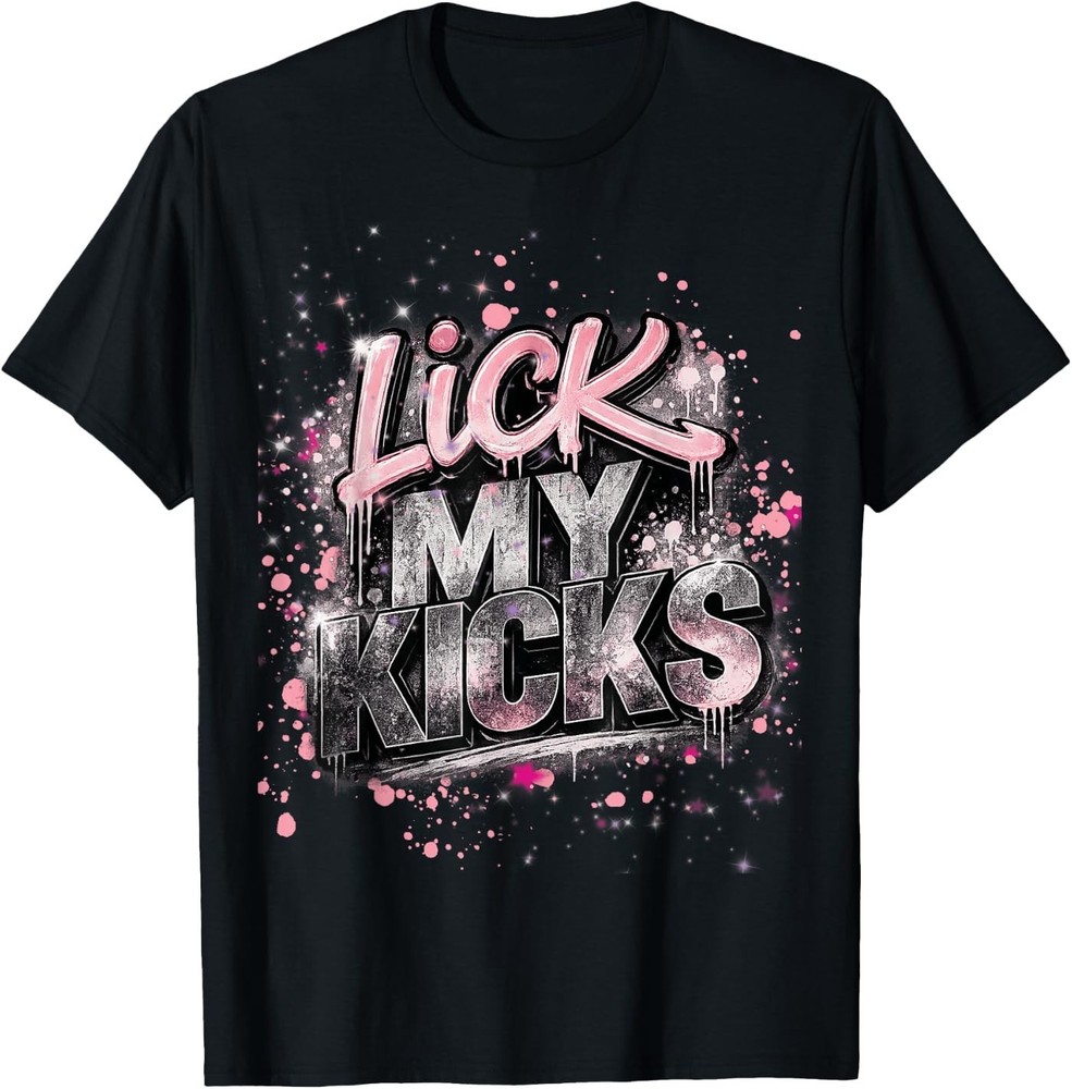 Lick My Kicks Rosegold T-Shirt