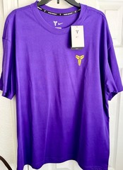 Nike Kobe Mentality Loose Fit T-shirt Purple Sz XL Black Mamba HJ3318-504 NWT