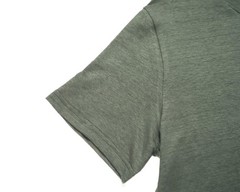 Fedeli $348 NWT Olive Green Extreme Linen Flex Short Sleeve T-Shirt (50 IT) M